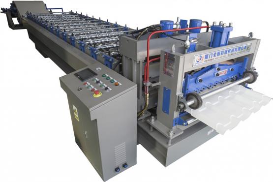 High Speed Glazed Tile Roll Forming Machine